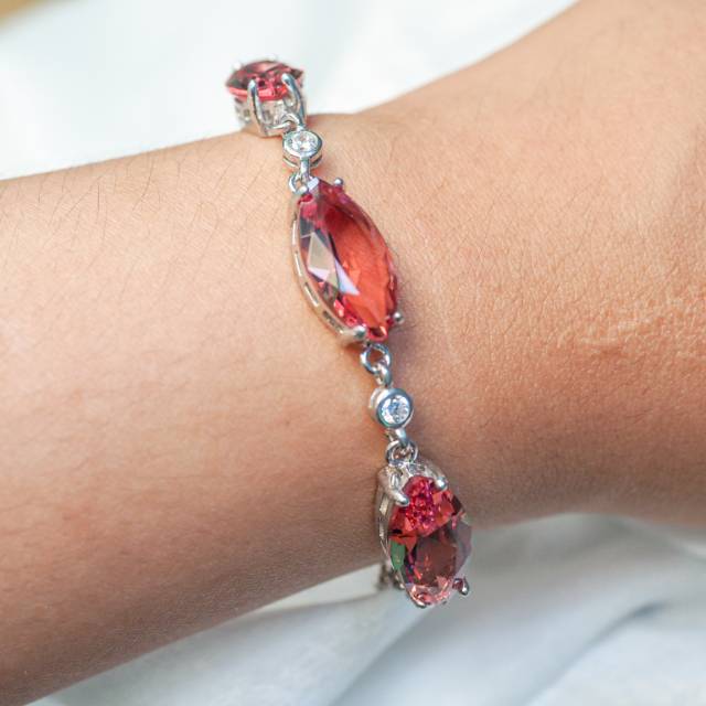 Gelang Zultanite Silver 925 Karat Asli Turki
