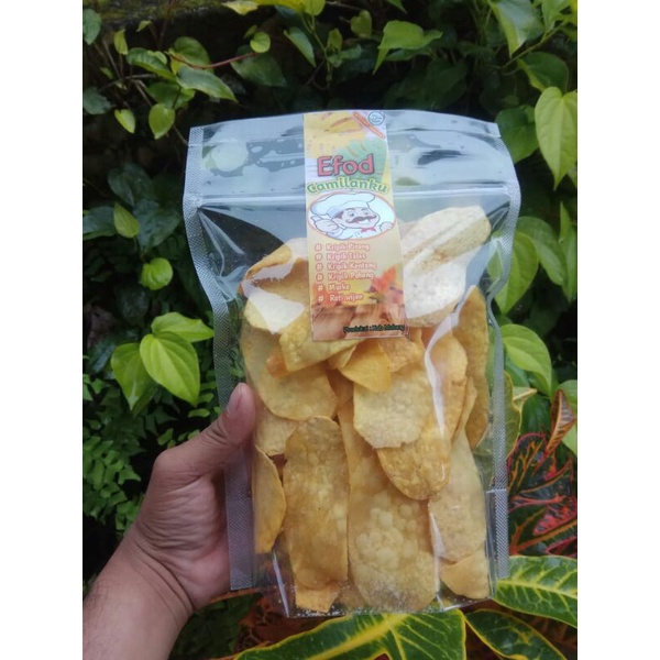 

Kripik Talas 200gram (asin manis)