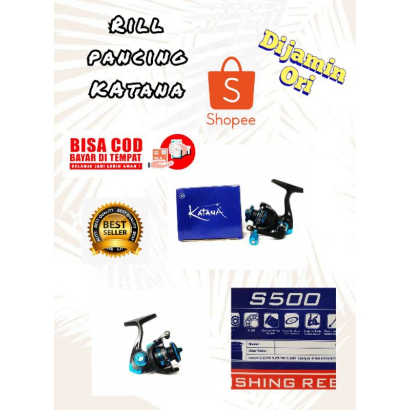 Reel Pancing | MINI KATANA S500 [10 BEARINGS]