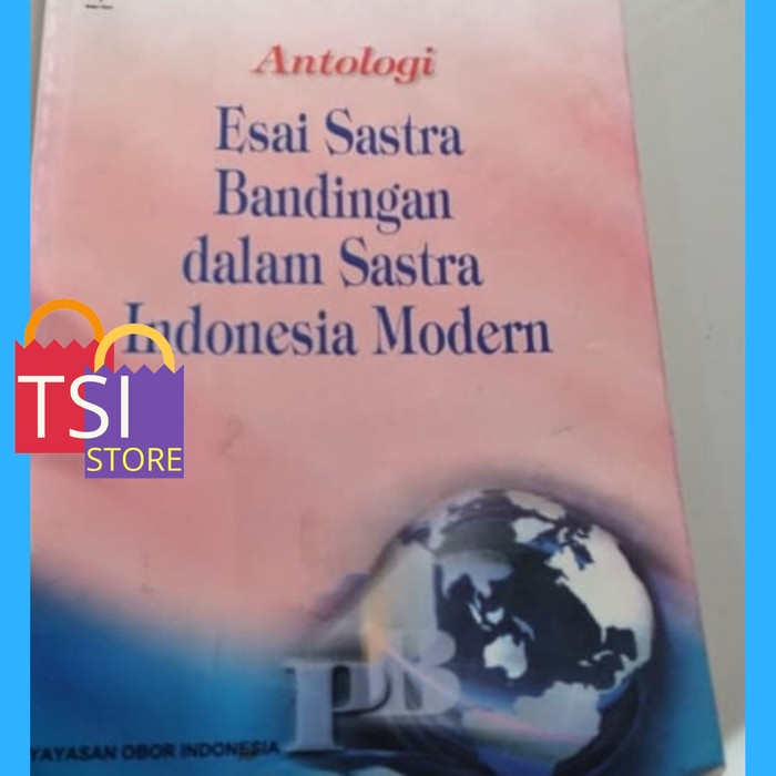 ☑Terlaris Antologi Esai Sastra Bandingan dalam Sastra Indonesia Modern