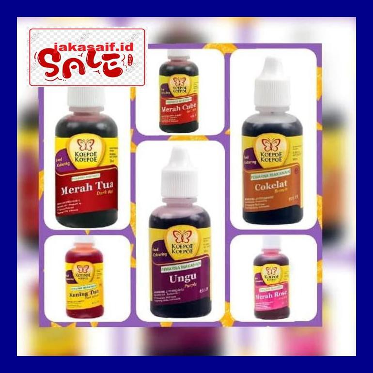 

Jak5D0Yh Pewarna Makanan Koepoe Koepoe 30Ml Pewarna Cair Makanan 30Ml - Kuning Muda D50Jaks