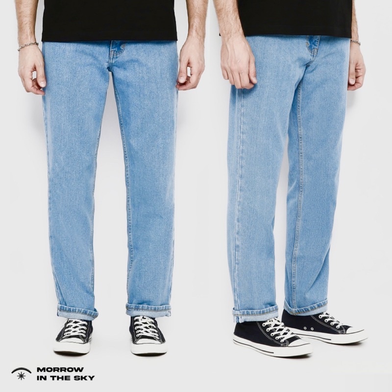 Denim Loose Pants | LightBlue | Morrowsky