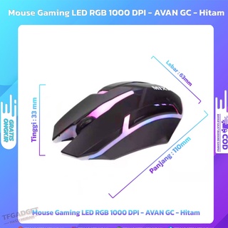 Mouse Gaming Murah / Mouse Gaming LED/ Mouse avan murah