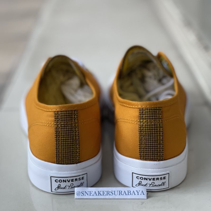 Converse Jack Purcell Ox Saffron Yellow