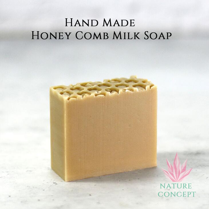 Sabun Cuci Muka Unik Organic Honey Comb Milk Soap Handmade soap