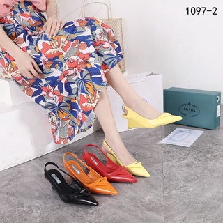 prada pointed toe sneaker mule