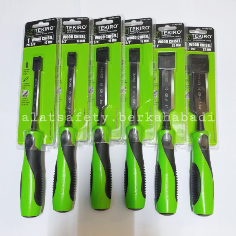 PAHAT KAYU TEKIRO 6.5 10 13 16 19 25 32 38 mm