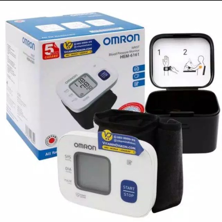 Tensi pergelangan tangan OMRON HEM-6161