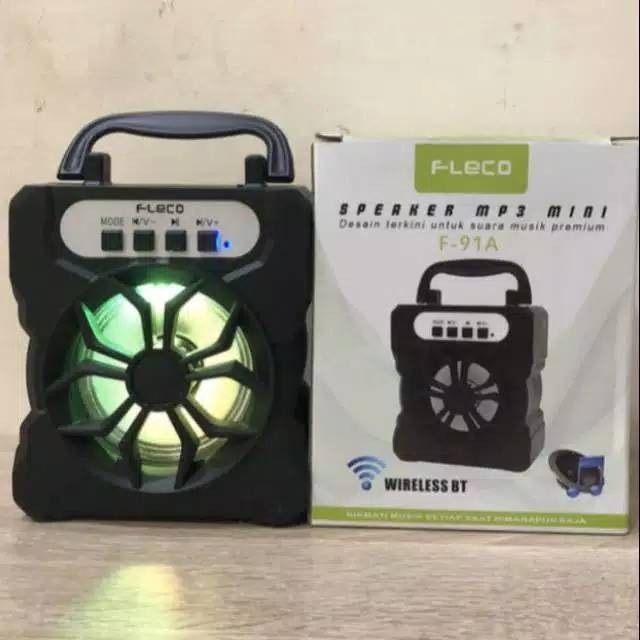 SPEAKER BLUETOOTH FLECO F 91A/SPEAKER SALON AKTIF/SPEAKER MP3 MINI/SPEAKER MURAH/SPEAKER TENTENG