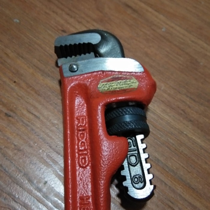 Kunci Pipa RIDGID Pipe Wrench 6" Steel Handle - Kunci Pipa PDAM