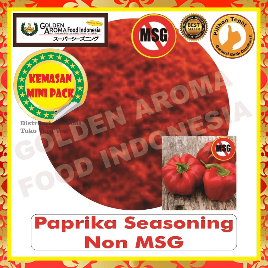 

Bumbu Tabur Rasa Paprika Seasoning Non MSG 50Gr Bubuk Tabur Paprika Seasoning Non MSG Powder Aneka Asin Manis Gurih Terbaik Premium Enak Impor Instan Grosir Kentang Goreng Basreng Buah Cimol Kripik Pisang Keripik Singkong Makaroni Cilung Jambu Gorengan