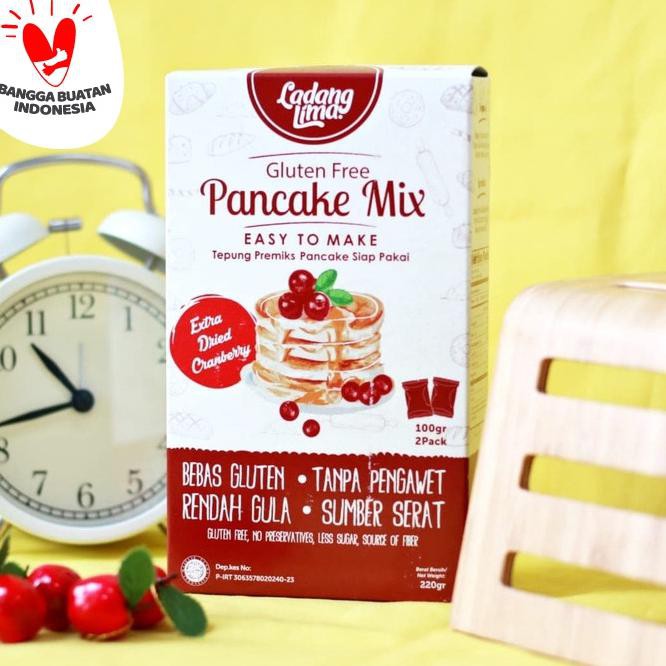 

nau0 ladang lima pancake mix flour / tepung premix pancake - 220 g 78o2