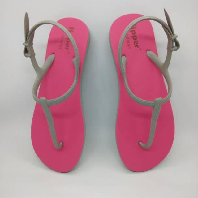 Fipper Strappy Abu Pink