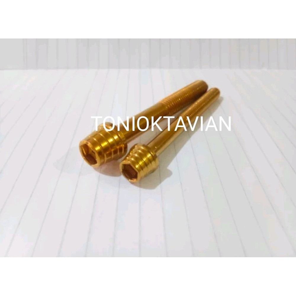 baut probolt monoblok ke breket kaliper nissin brembo vario 110 125 150 beat sccopy ninja mio mio