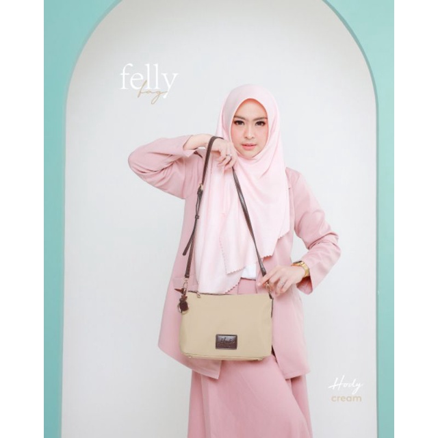 Ready HODY / FELLY BAG by Hody, siap kirim! /tas selempang wanita nylon premium