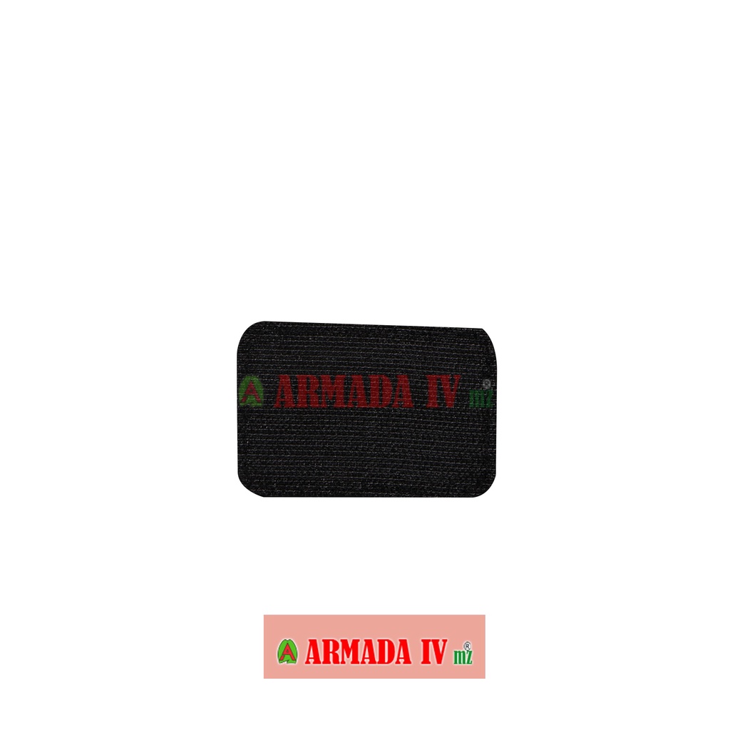 Patch Rubber Velcro Tulisan BLACKHAWK