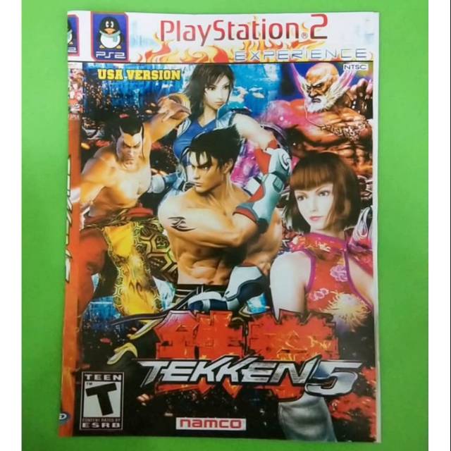 Terlaris kaset PS2 experience TEKKEN 5