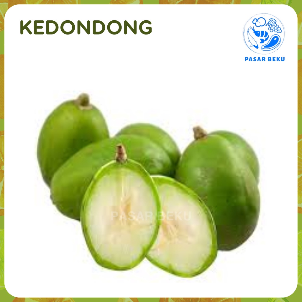 

(Khusus AREA SUMBAR) Kedondong 1 Kg Asinan Buah Eksotis Pasar Beku Padang