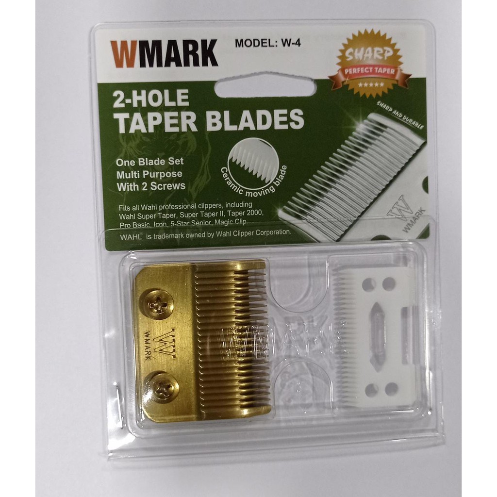 MATA PISAU BISA UNTUK WAHL / ANDIS / KEMEI / WMARK / CERAMIC BLADES W 4 / W-4 / W4