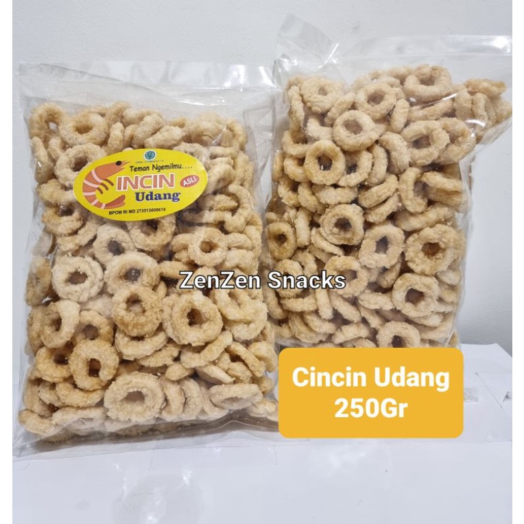 

Sekar_Shop07 Keripik Cincin Udang/Klanting Udang 250Gr