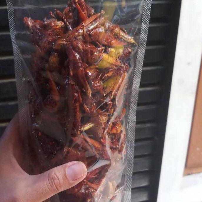 

⚡Akhir Tahun⭐ Belalang Goreng Murah Kemasan 35 Gram - Kemasan Incip