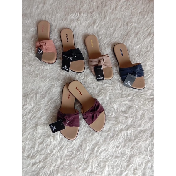 sandal wanita/sandal slop PB NVD/sandalcewek/sandalmurah/sandalsantai/sandalslop/sandalnevada-3