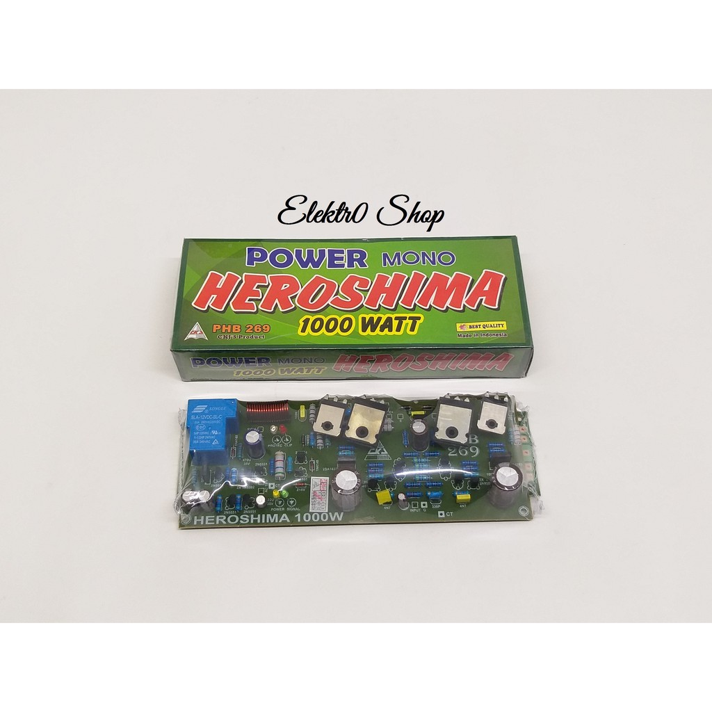 Kit CKJ Power Mono Heroshima 1000 Watt  PHB 269