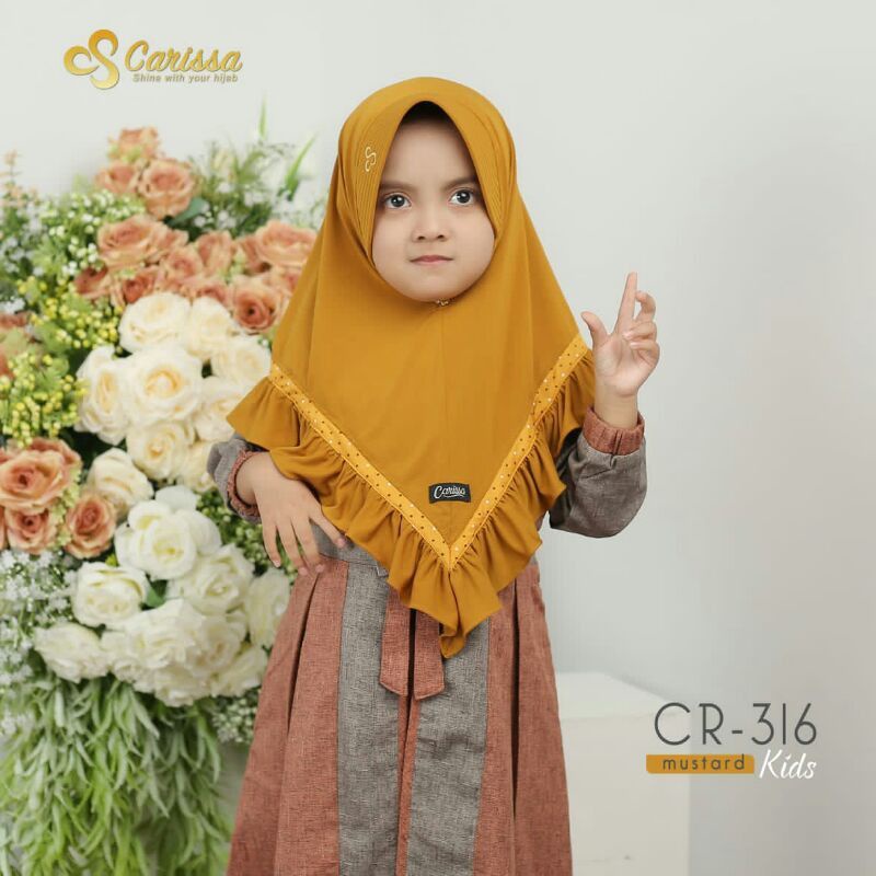 CR 316 KIDS//CARISSA HIJAB//HIJAB ANAK//TERKEREN//TERBARU//COD