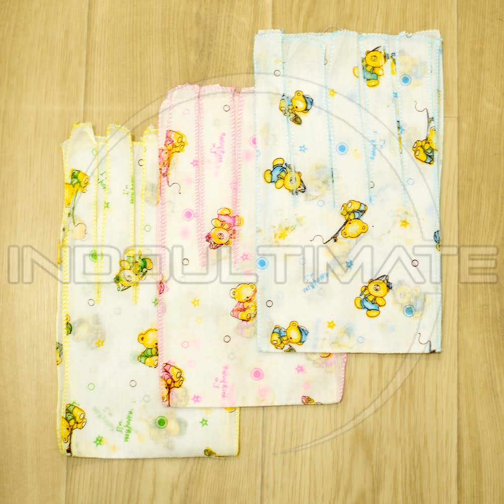 12 PCS Gurita Bayi Gurita Tali GR-01 Pakaian Grito Baru Lahir Baby New Born Gurita Ikat - MIX COLOUR