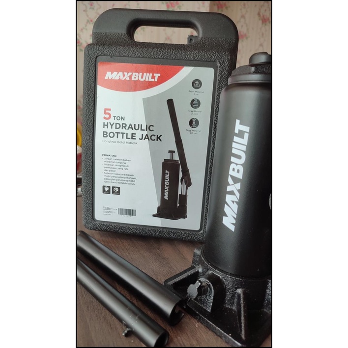 Dongkrak Mobil 5 Ton / Dongkrak Hidrolis Model Botol / Dongkrak Botol