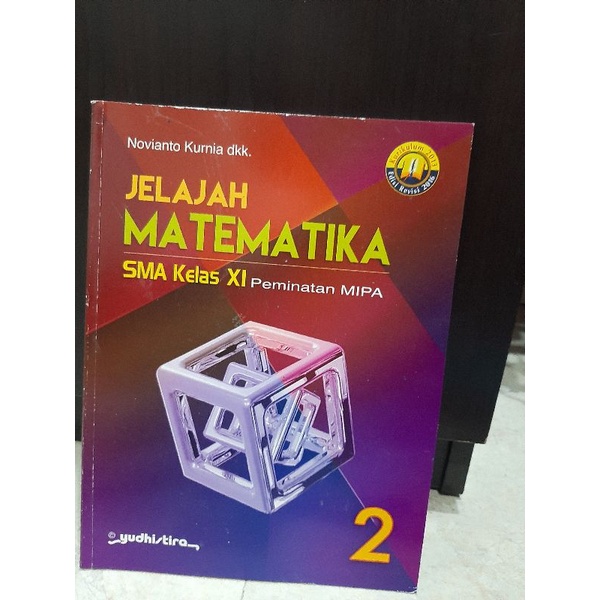 

Buku Matematika Peminatan kelas 3, 11 SMA Kurikulum 2013 terbitan Yushistira