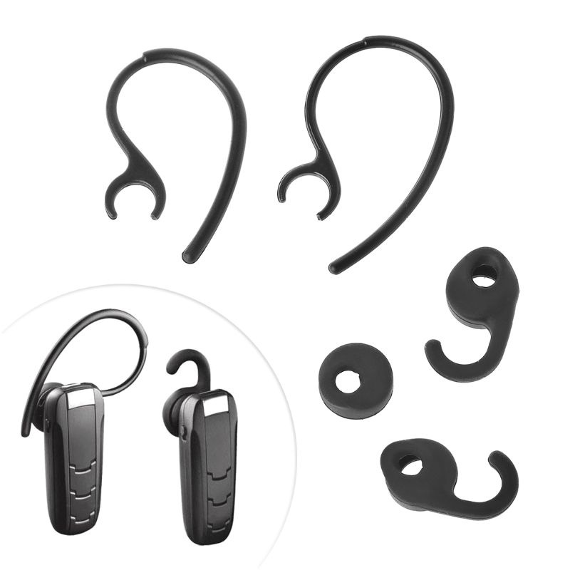 Cre 5pcs/SET Ear Hook Ear Bud Gel Tip Untuk Easygo/Easycall/Clear/Talk