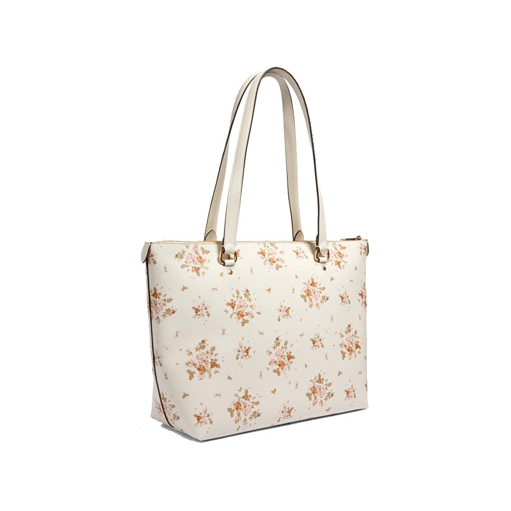 Jual Coach 91023 Gallery Tote Rose Bouquet Chalk Multi Indonesia Shopee Indonesia