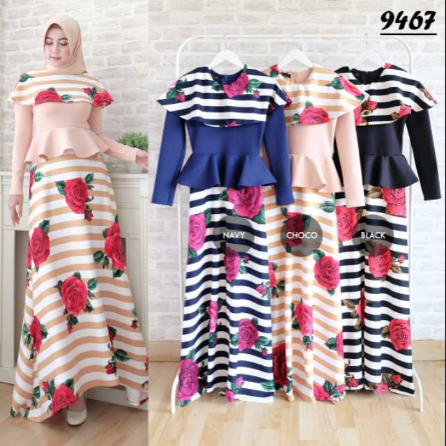 Longdress hijab 9467 Preloved