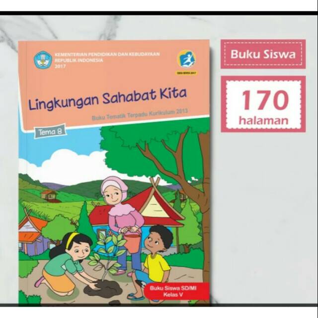 Buku siswa bse dikbud tematik k13 kelas 5 tema 8 semester 2 revisi 2017