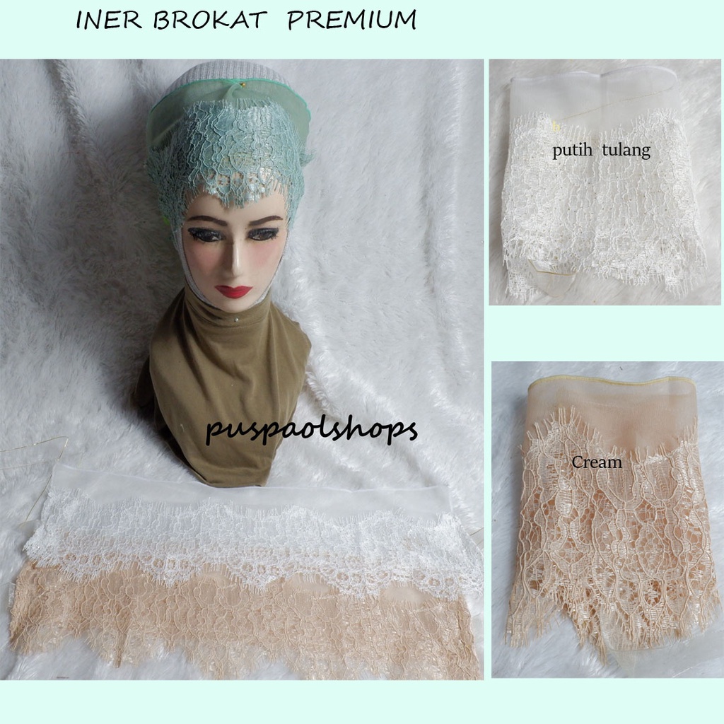 INER TILE  BROKAT PREMIUM INER HIJAB INER PENGANTIN INER BROKLAT