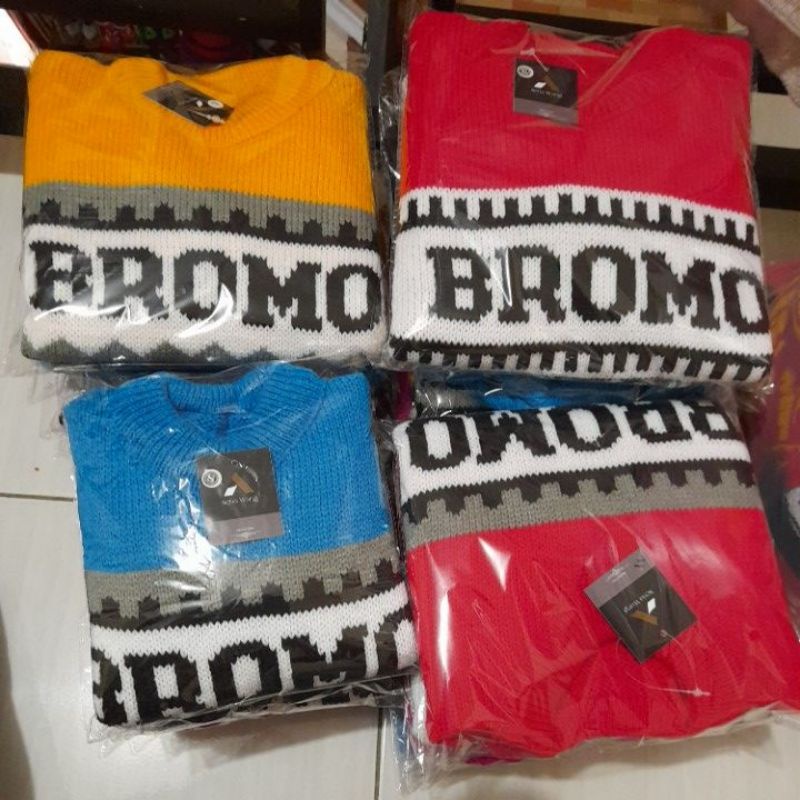 SWEATER RAJUT BROMO TEBAL MURAH