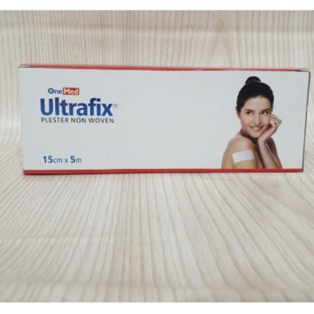 Ultrafix 15 cm x 5 m Onemed / Plester Luka Ultarix 15x5 / Plester Non Woven / Plester Tahan Air Plester Anti Air 15cm x 5m
