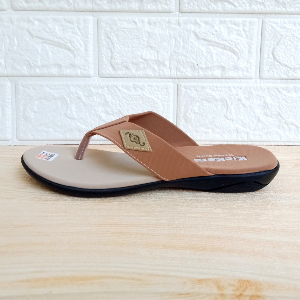 Kickers RF.01 Sandal Wanita Jepit Flat Size 37-40