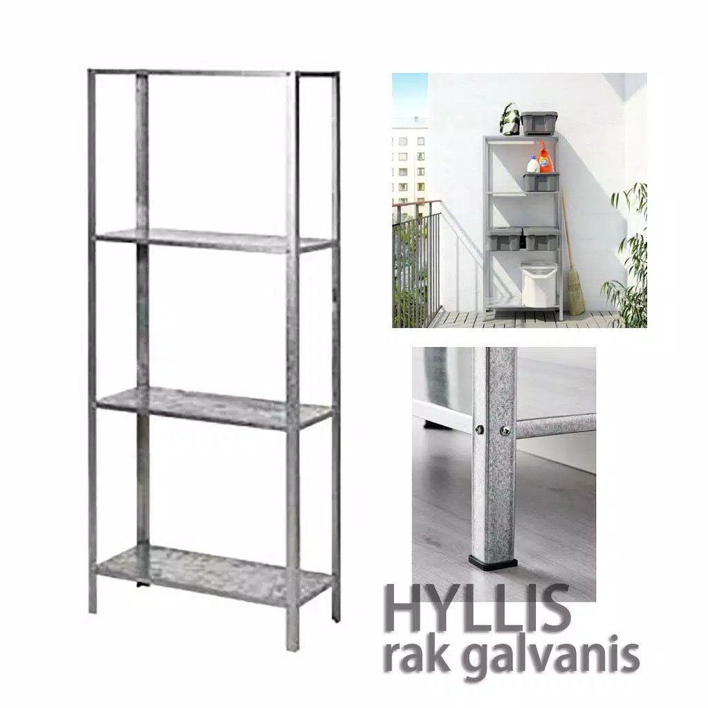 Rak Galvanis Hyllis Rak Penyimpanan Serba Guna Hylis