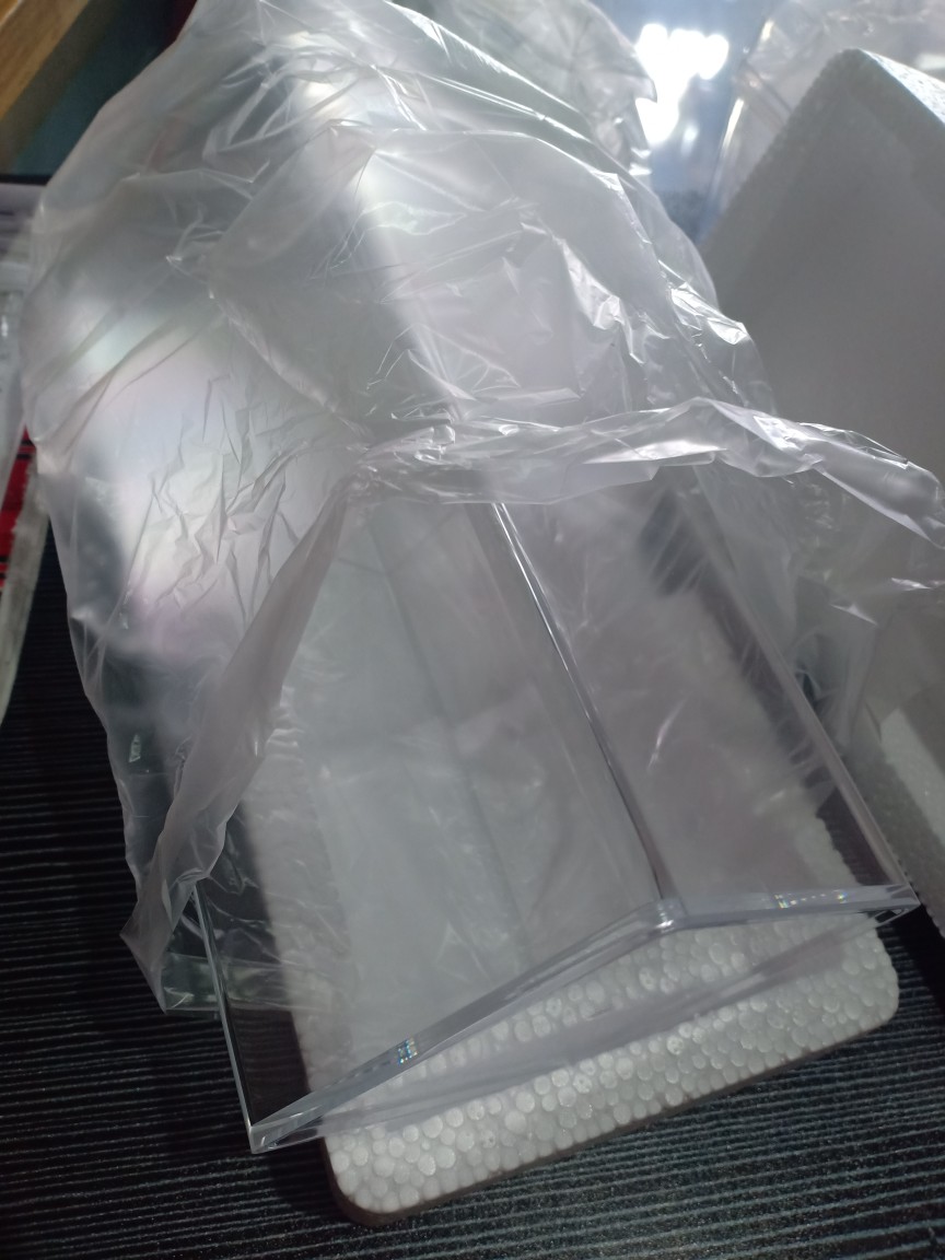 Winzige Ins Storage Box Transparent Pen Holder Dustproof Brush Holder Acrylic Storage Desktop Organizers