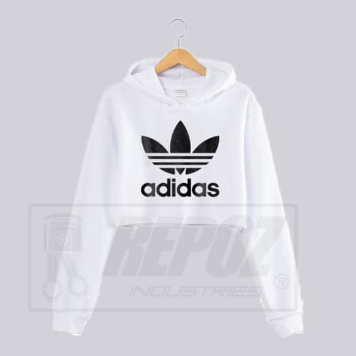 jaket sweater hoodie wanita adidas all 