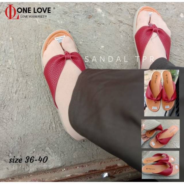  Sandal  wanita  trendy super keren dari ONE LOVE si raja 