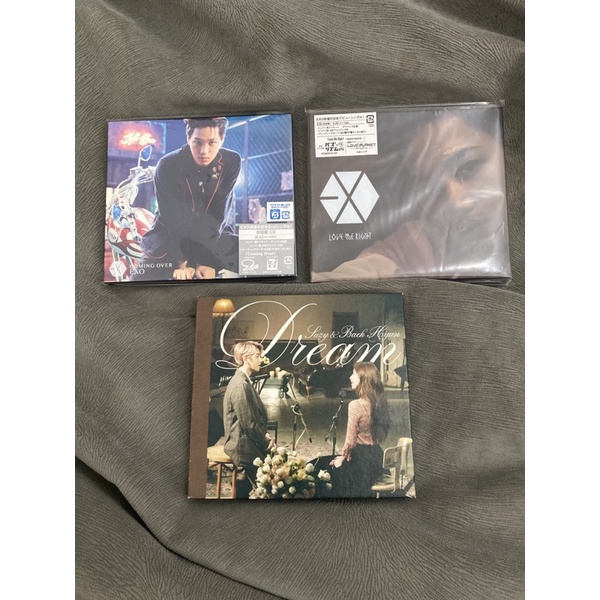 [EXO ALBUM ONLY] LOVE ME RIGHT JAPAN COMING OVER JAPAN & BAEKHYUN SUZY DREAM