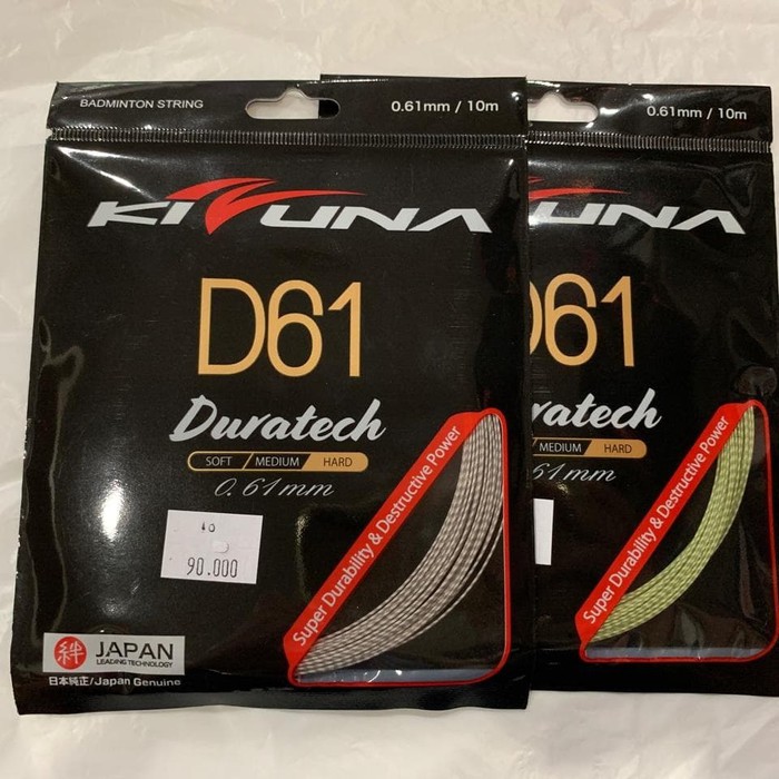 Order Langsung senar badminton kizuna d61 duratech Terlaris