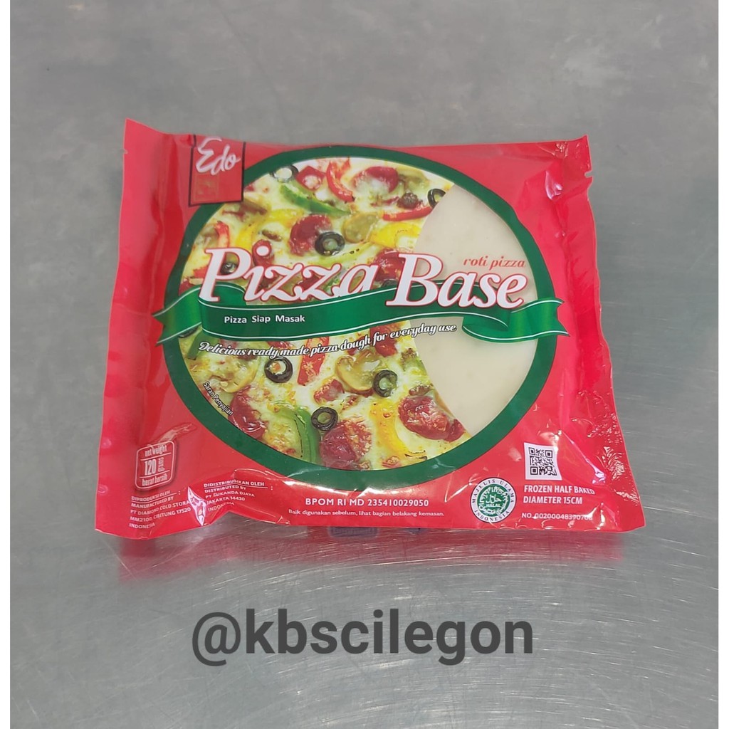 EDO Pizza Base Frozen siap masak