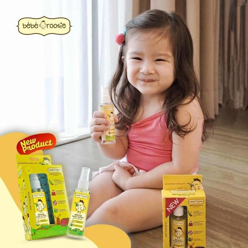 Bebe Roosie Minyak Kayu Putih dan Zaitun 60Ml