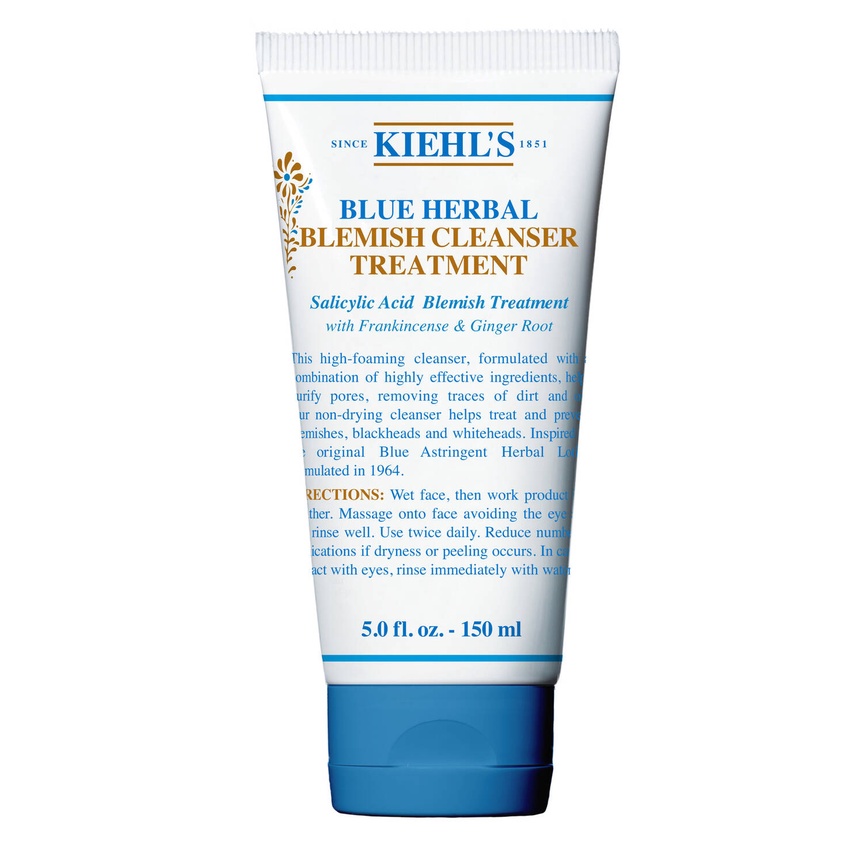 Image of Kiehls Blue Herbal Blemish Cleanser Treatment #0