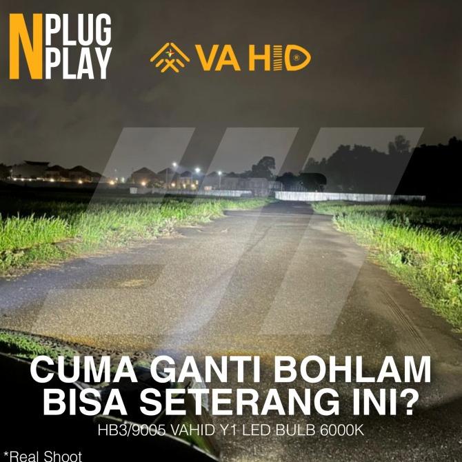 Bohlam Lampu Led Vahid Y1 Superbright H1 H3 H4 H7 H11 HB3 HB4 Hir2