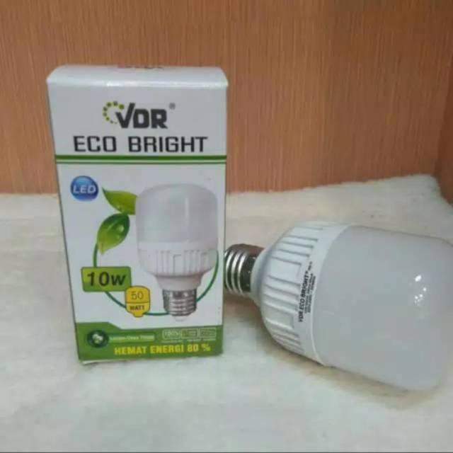 Lampu Bohlam LED VDR Eco Bright 10Watt